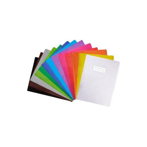 Protège-cahier Lino petit modèle — Blanc
