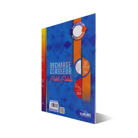 Recharge Classeur 100P A4 80G – KND