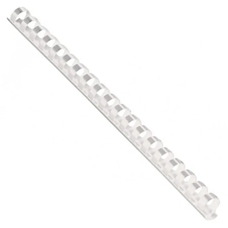 Spirale 19MM Plastique Blanc PQT/100