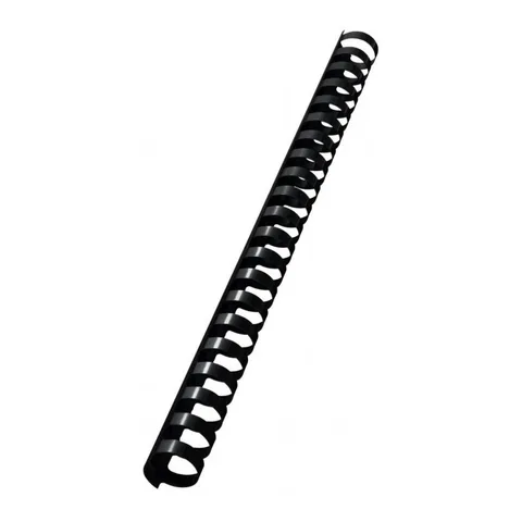 Spirale 19MM Plastique Noir PQT/100