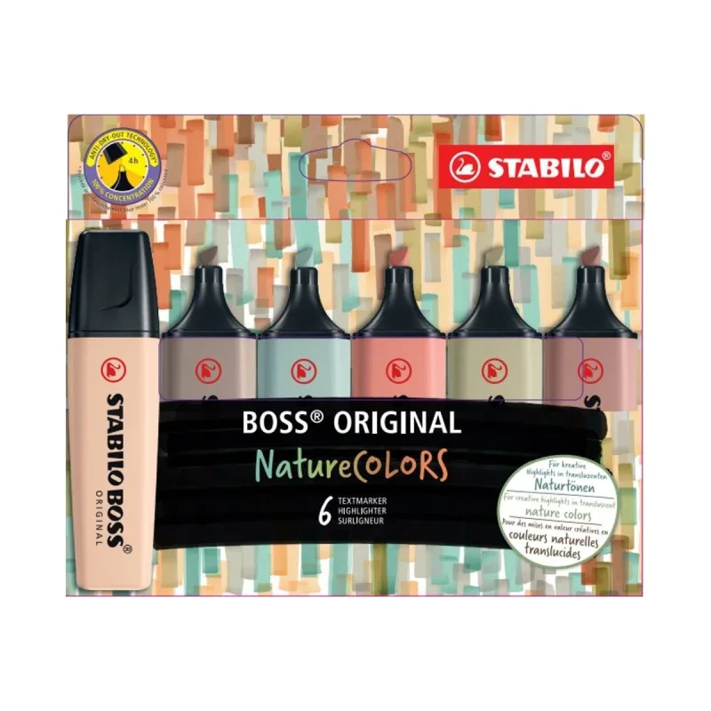 Boss Pochette de 6 – Stabilo