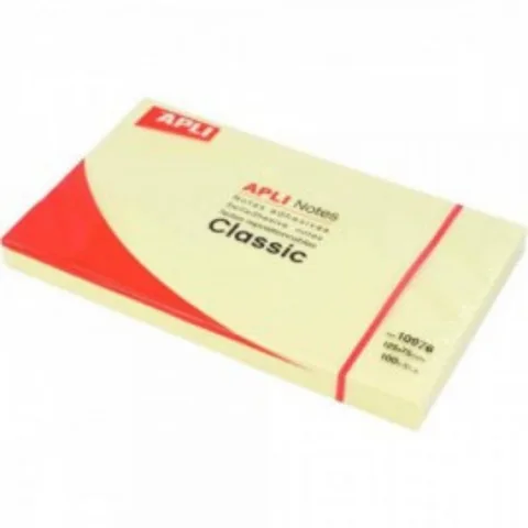 Stick Note 125X75 Jaune 100F – Apli