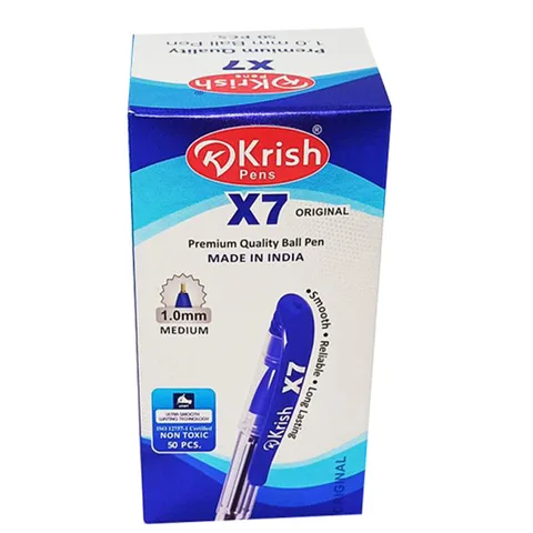 Stylo à Bille X7 Bleu Krish