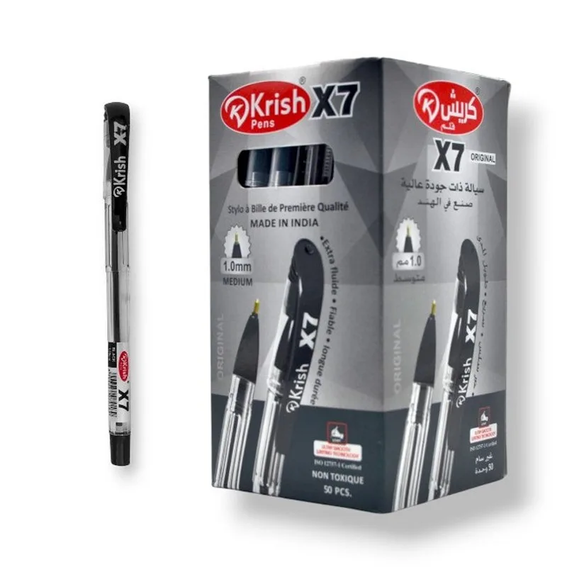 Stylo à Bille X7 Noir Krish