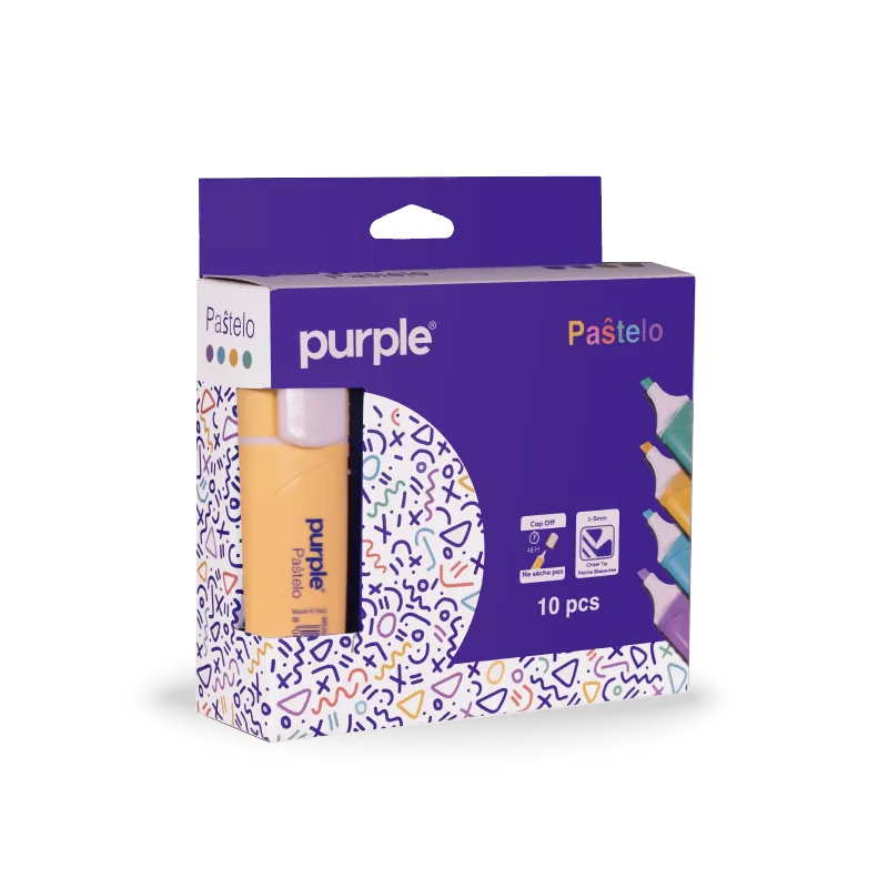 Surligneur Pastelo Rouge Pastel Purple