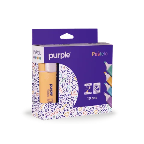 Surligneur Pastelo Vert Pastel Purple