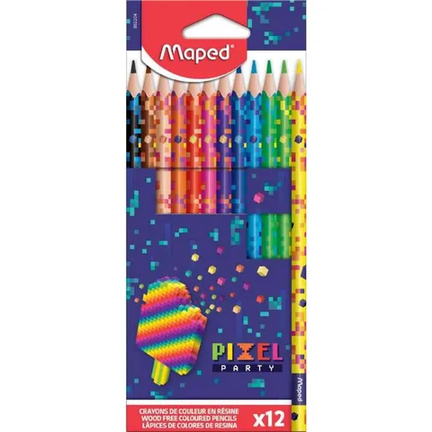 Taille Crayon 2TR Pixel Party Mapad