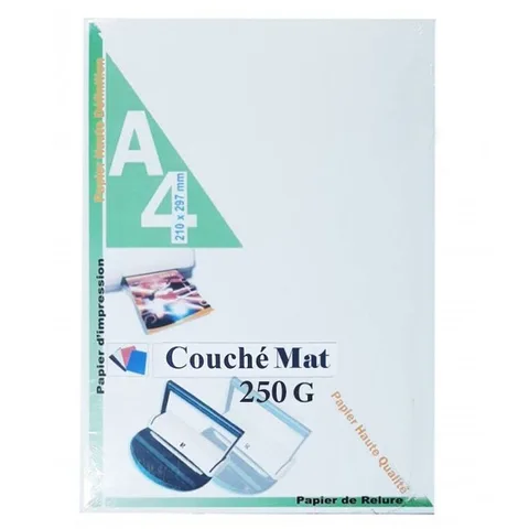 Page de Garde 250G Couche Matt