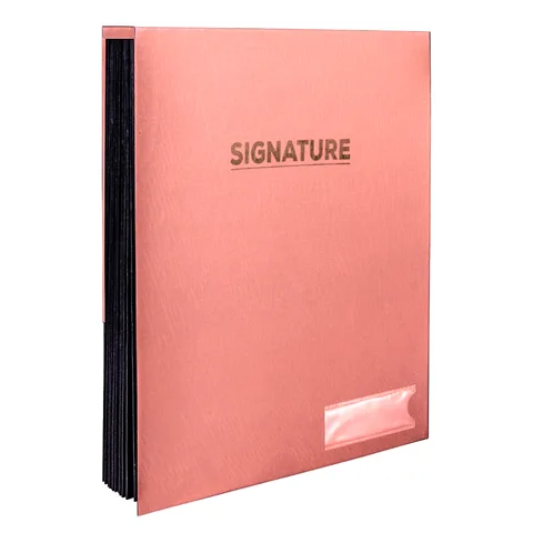Parapheur Luxe 24 Volets Pastel