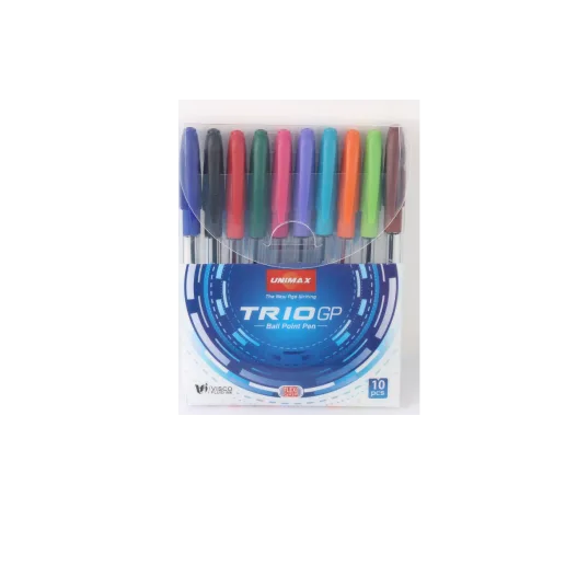 Pochette de 6 Stylos Unimax Trio Dc 1.0MM
