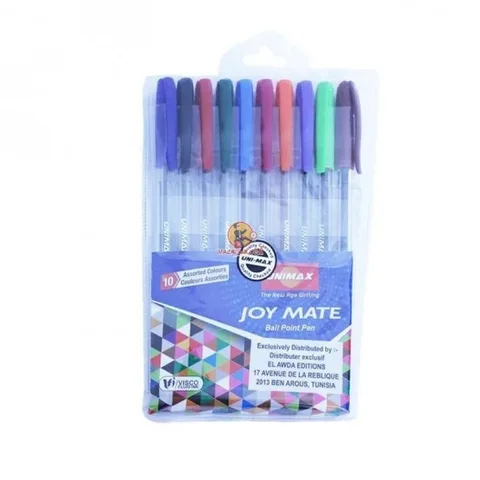 Pochette de 6 Stylo Unimax Joymate 1.0MM
