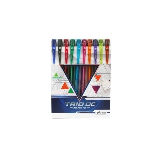 Pochette de 10 Stylos Unimax Trio Dc 1.0MM