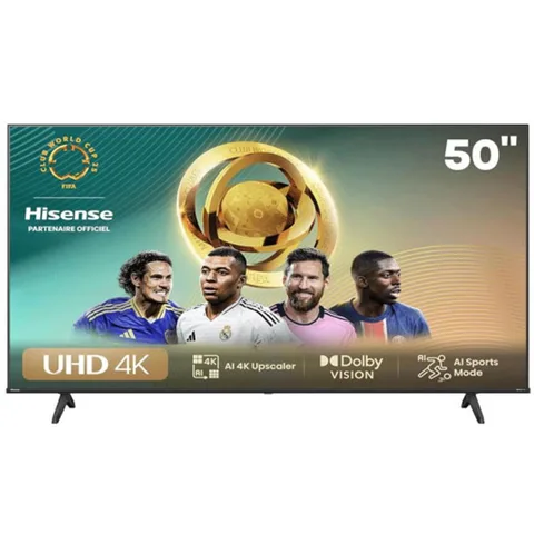 TV Hisense 50" Smart 4K UHD 50A6GN