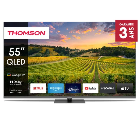 TV THOMSON 55" SMART 4K UHD QLED 55QG5C14