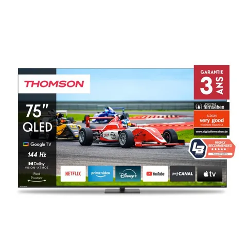 TV Thomson 75" Smart 4K UHD LED 75QG7C14
