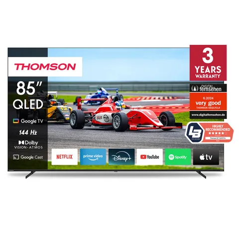 TV Thomson 85" Smart 4K UHD Qled 85QG7S14