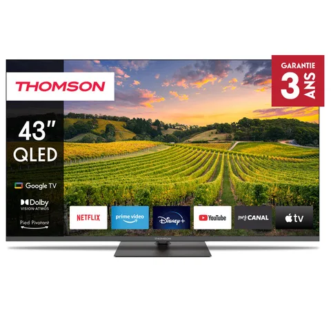 TV Thomson 43" Smart 4K UHD Qled 43QG5C14