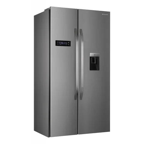 Réfrigérateur Brandt BFA701YDX 620L Side By Side Nofrost Inox