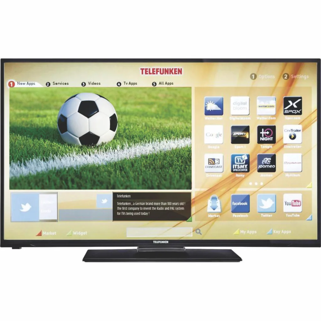 TV Telefunken 43" Smart Qled Full HD Google TV - TV43E3FQ