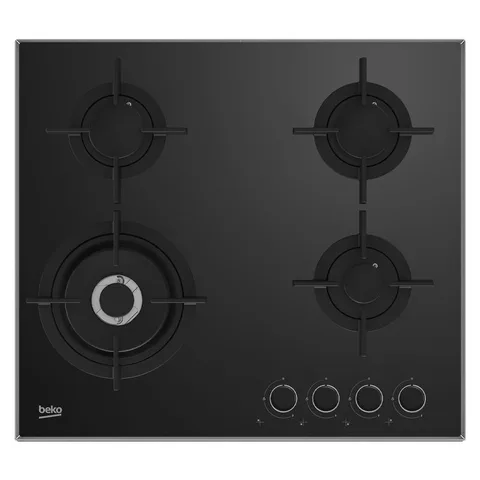 Plaque de Cuisson Beko 60 CM Noir - HCLW64222S