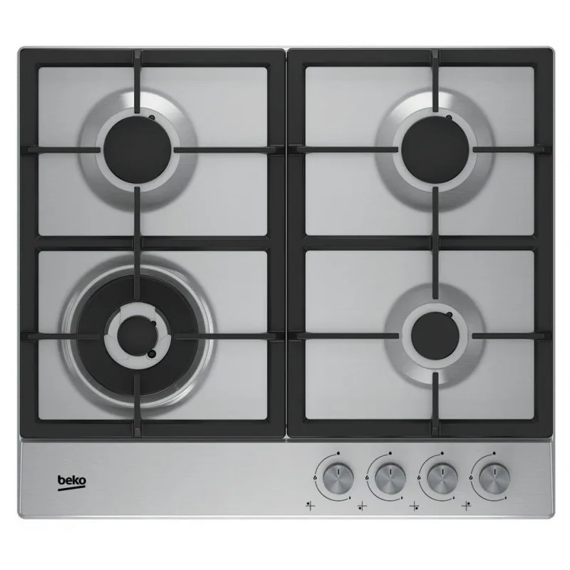 Plaque de Cuisson Beko 60 CM Inox - HIAW64225SX