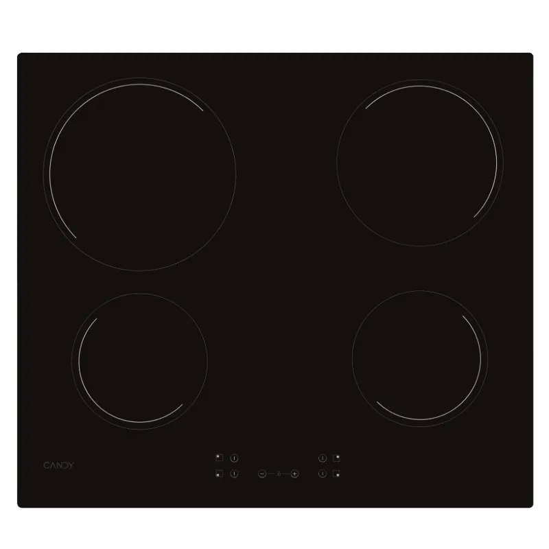 Plaque de Cuisson Candy 60 CM Noir - CH64CCB