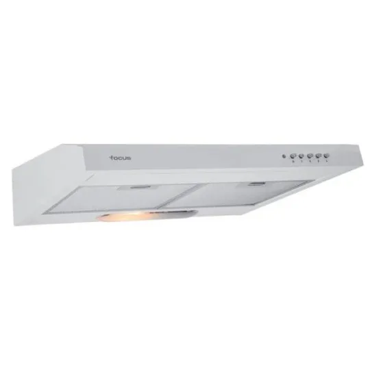 Hotte Casquette Focus 60cm Blanc F.602W