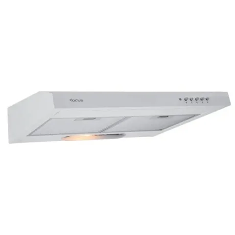 Hotte Casquette Focus 60cm Blanc F.602W