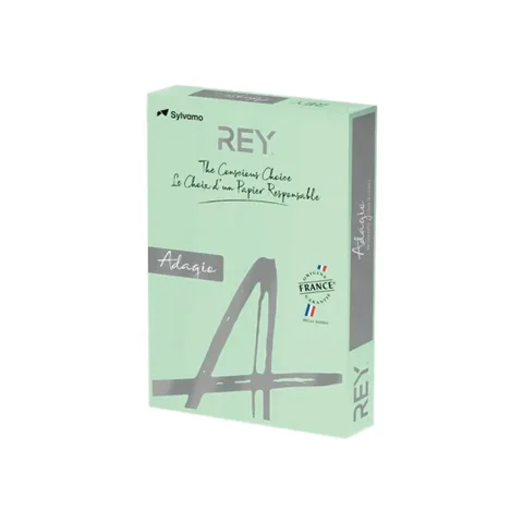 Papier Couleur A4 80g 500 Feuilles Vert Pastel – Rey Adagio