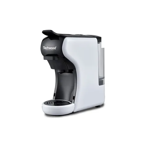 Techwood TCA-191N Machine à Café Espresso Blanc 600ml 1450W 19 Bar