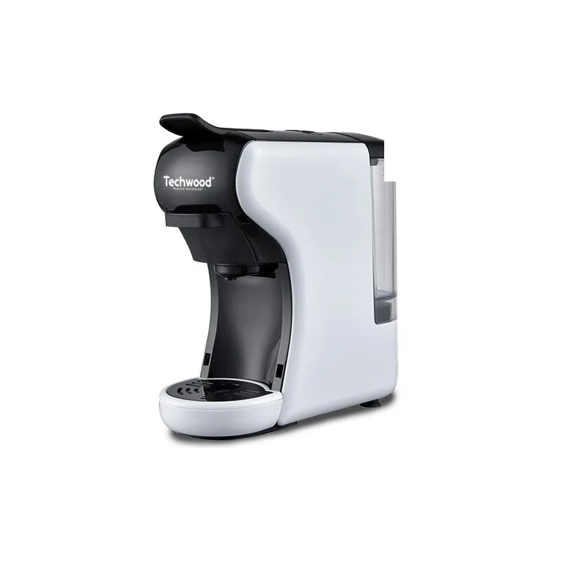 Techwood TCA-191N Machine à Café Espresso Blanc 600ml 1450W 19 Bar