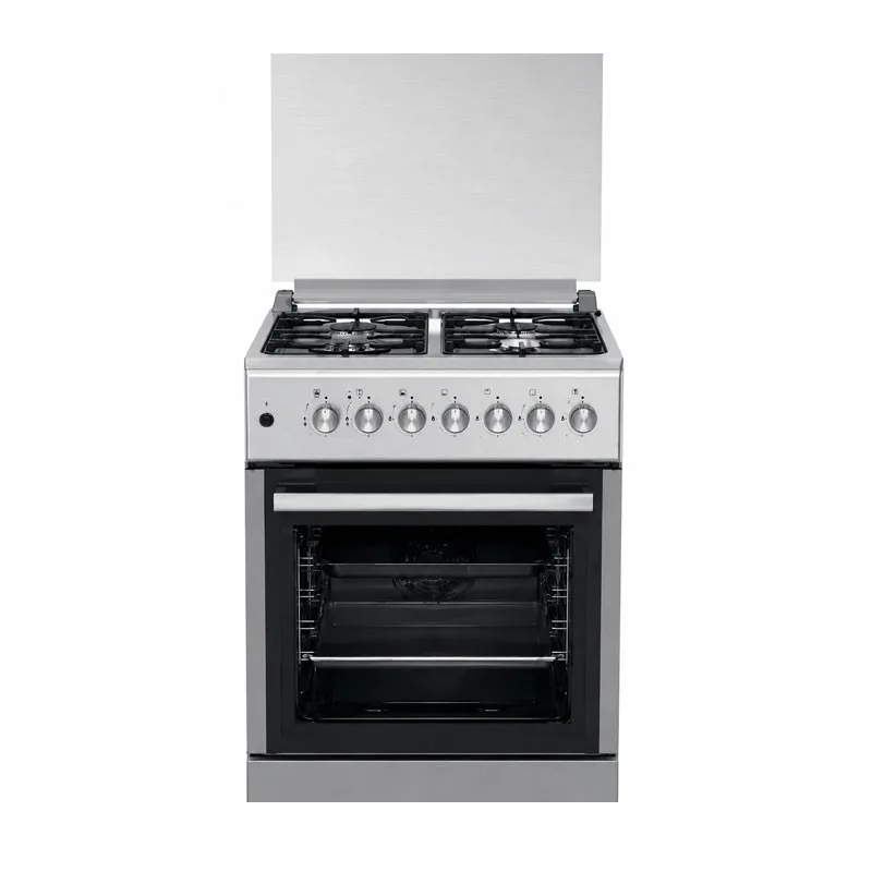 Maxwell MAX-GCP60FWI Cuisinière à Gaz 4 Feux 60cm Inox