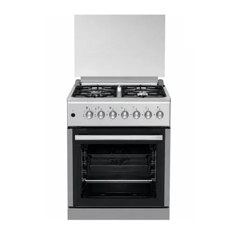 Maxwell MAX-GCP60FWI Cuisinière à Gaz 4 Feux 60cm Inox