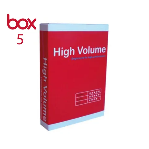 Box de 5 Rames Papier – 75 g/m² – 500 Feuilles – High Volume