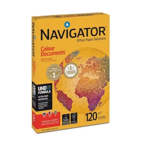 Rame Papier A4 Extra Blanc 120 g/m² 250 Feuilles – Navigator