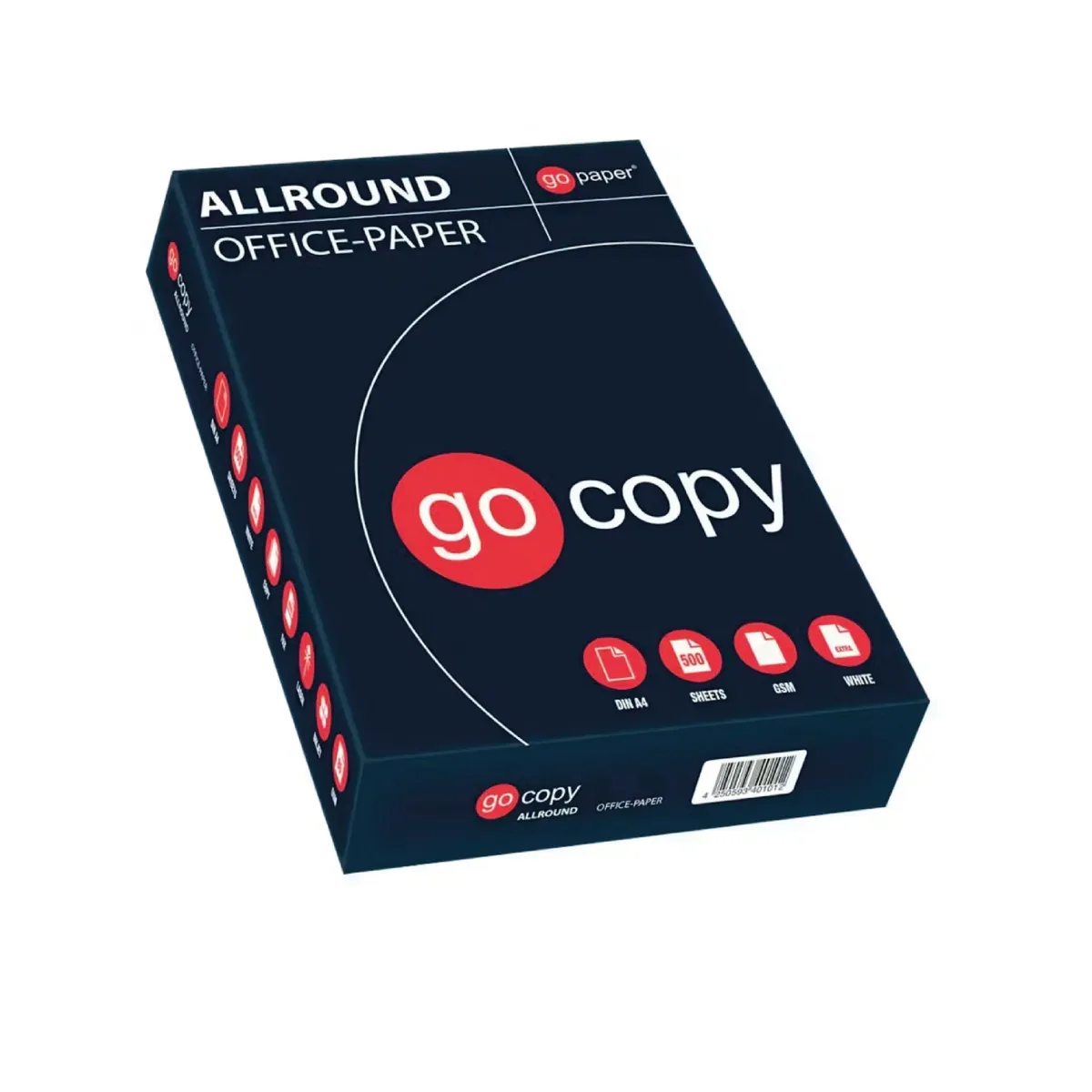Rame Papier A4 80 g/m² 500 Feuilles – GO