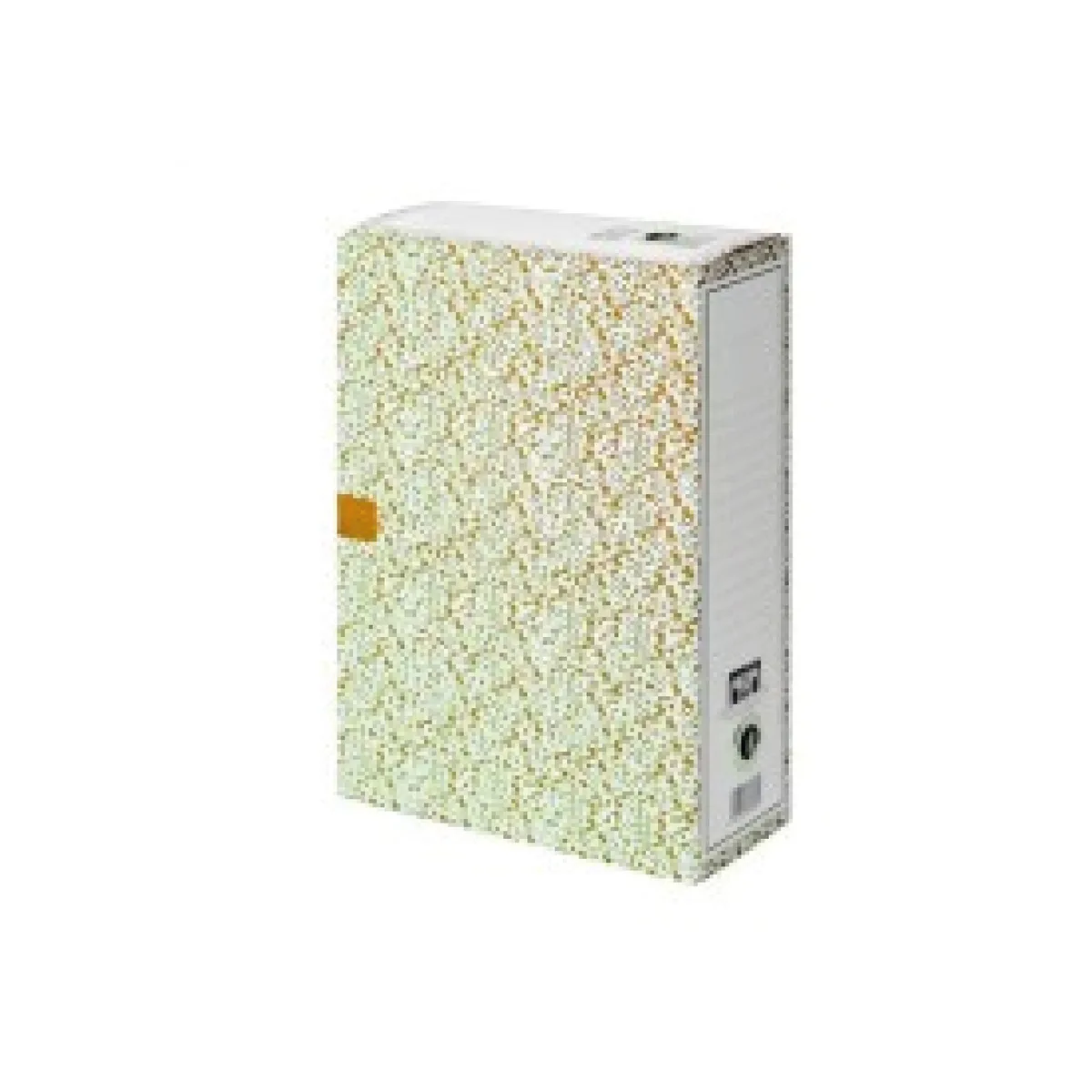 Boite D'archive à Boutton Z10 Orange - Dos 10CM - Format A4 – Ribat