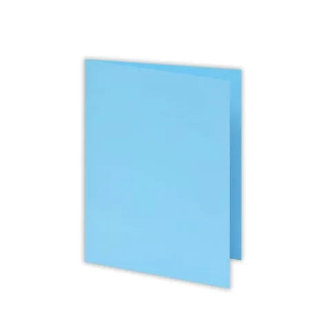 Chemises Bristol Pastel – Bleu – 160 g/m² – Pack de 100