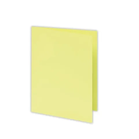 Chemises Bristol – Jaune – 180 g/m² – Pack de 100