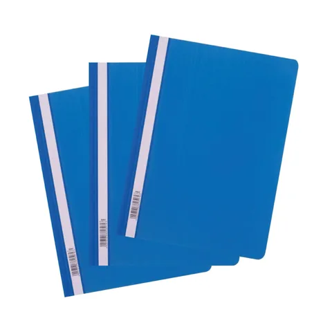 Chemise à Lamelle Polypropylène A4 Bleu