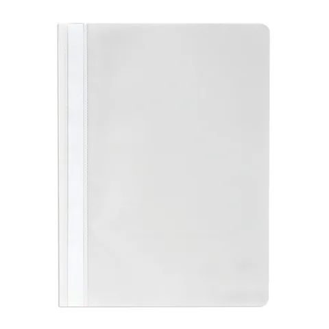 Chemise à Lamelle Polypropylène A4 Blanc