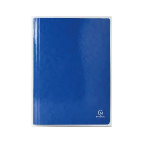 Chemise à Lamelles Lustrée A4 Bleu – Exacompta