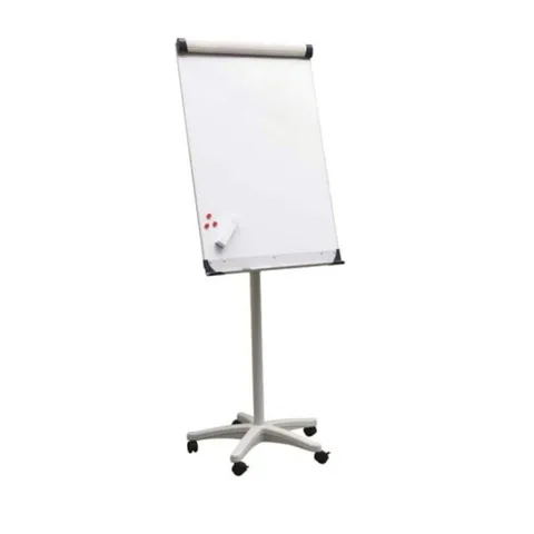 Tableau Blanc 70x100 Chevalet Mobile Magnétique Blanc
