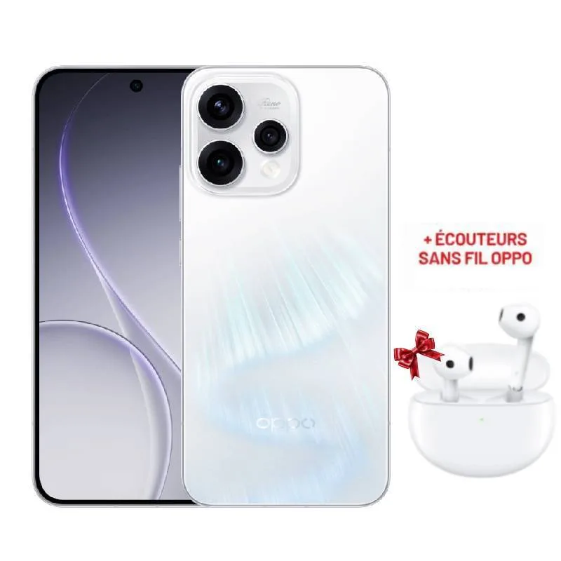 Smartphone Oppo Reno 15 24Go 512Go 5G - Blanc Aurore