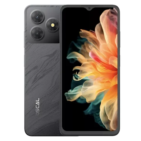 Smartphone Oscal Flat 2 6Go 256Go Couleur Noir