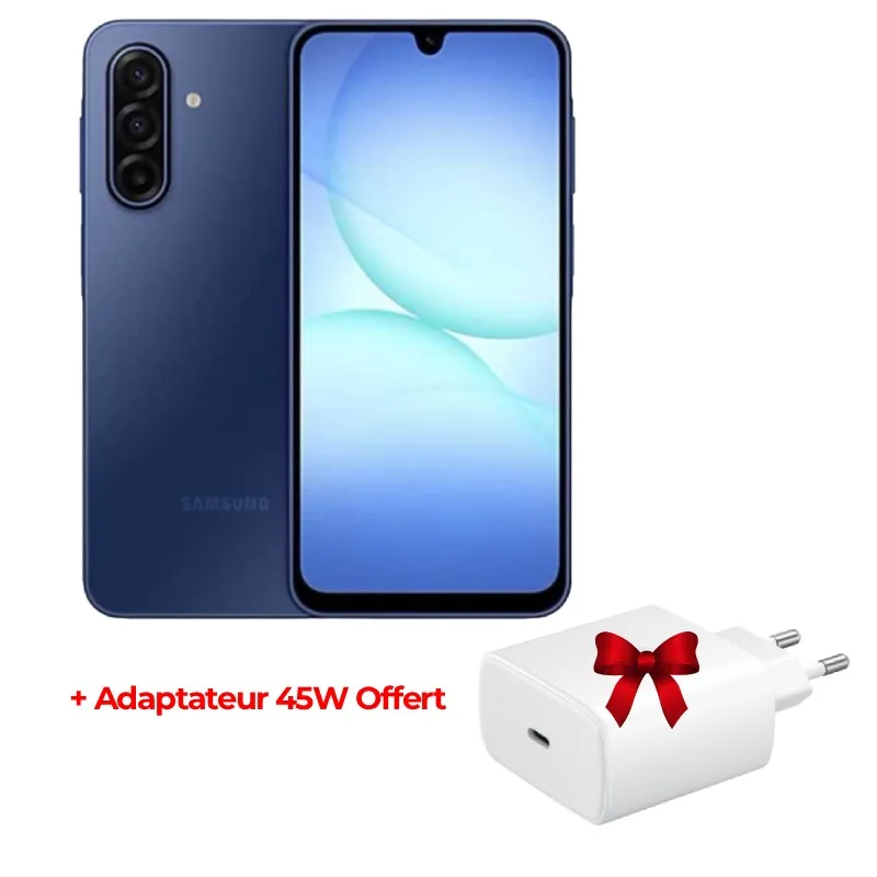 Smartphone Samsung Galaxy A17 5G 6Go 128Go - Bleu