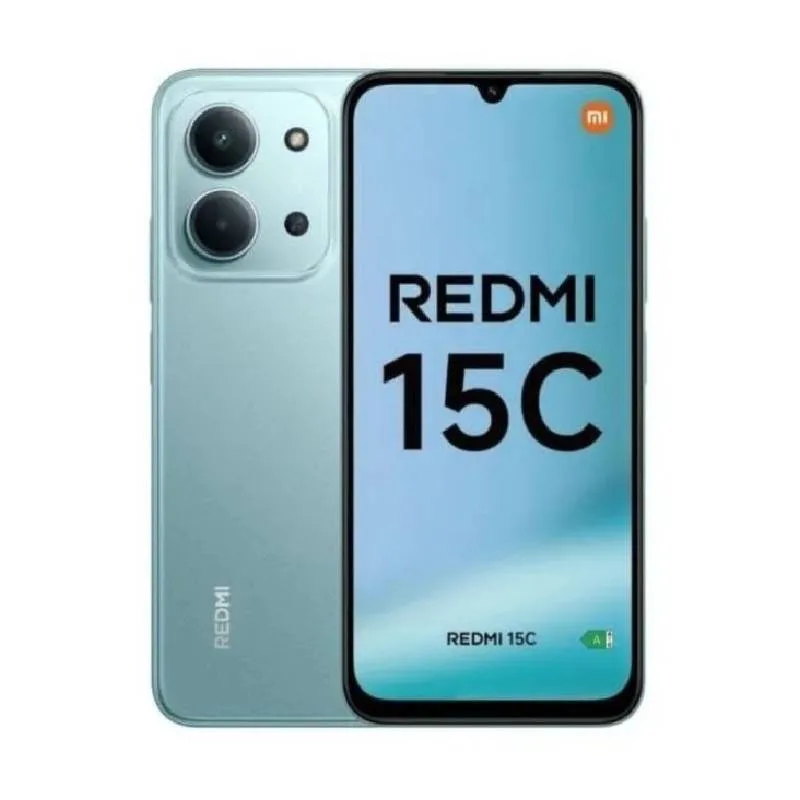 Smartphone 15C 8Go 256Go 5G Xiaomi Redmi - Vert Menthe