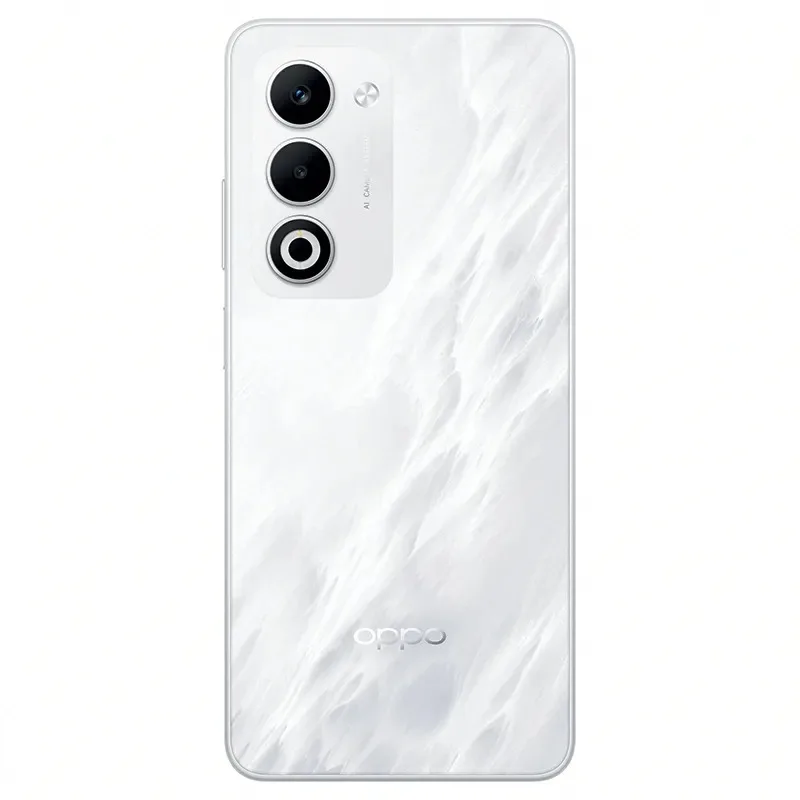 Smartphone Oppo A5 4G 6Go 128Go 50MP IP65 - Blanc Brumeux
