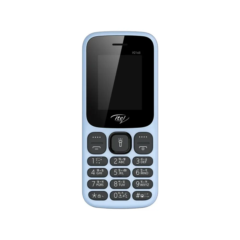 Téléphone Portable Itel it2165 - Bleu Cité