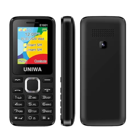 Téléphone Portable Uniwa E1801 - Noir